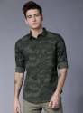 Slim Fir Cargo Pattern Shirt 
