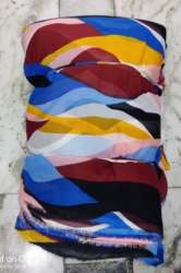 Printed Poly Chiffon Fabric