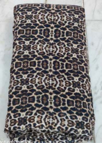 Printed Poly Georgette Fabric