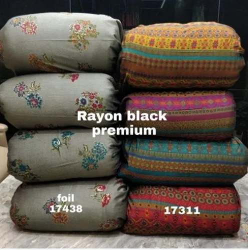 multi color cotton printed fabric  by Vee Pushp Creations