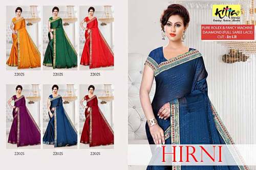 Wholesale saree suppliers in Kolkata-Hirni by Kitta Trendz