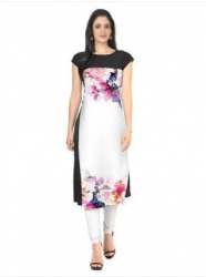 Ladies Crape Straight Kurti