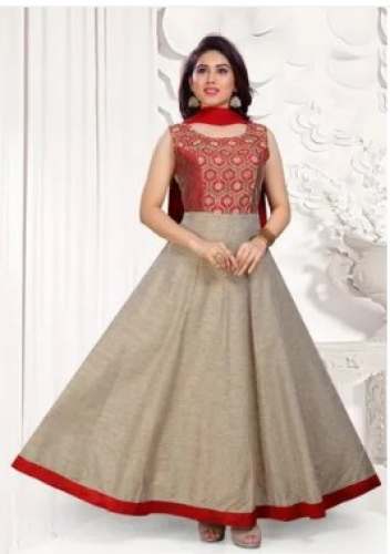 Sleeveless Anarkali Kurti Collection  by Gadas Creation