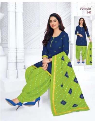 Regular Wear Cotton Punjabi Suit-Pranjul 649