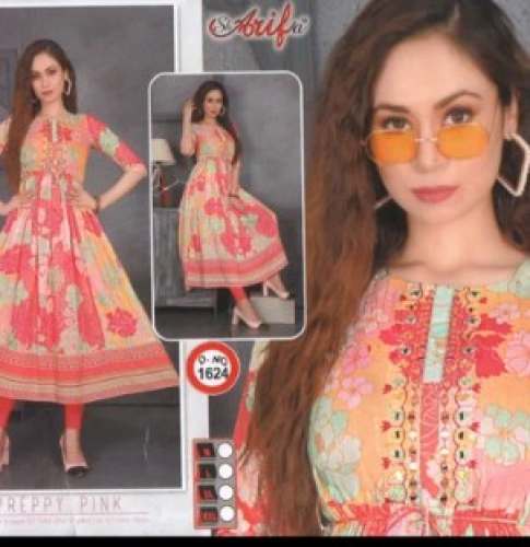 Party wear Sarifa Branded Kurti  by Shivom Fashion