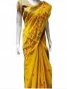 Embroidered Kota Doria cotton Saree 