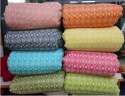 multi color Pc Chikan Embroidered fabric thumb 2