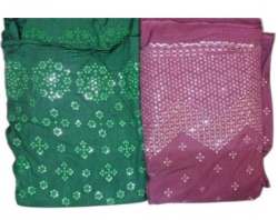 New Collection Dola Silk Work Fabric