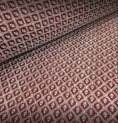 Brown Block Printed Fabric At Wholesale Rate