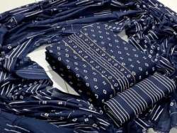 Printed Daily Wear Mul Cotton Dress Material 