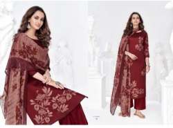 Ladies Cotton Unstitch Suit 