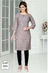 Ladies Rayon Printed Kurti