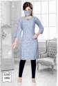 Ladies Rayon Printed Kurti thumb 4