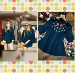 New Collection Rayon Western Top For Ladies