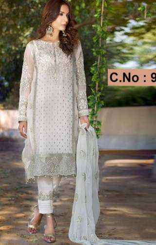 New Collection Kurti Pant Dupatta Set For Ladies