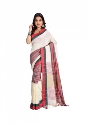 Khadi Cotton Madhyamoni Saree by Roxyma Online Sale