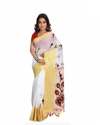 Ladies Casual Wear Noil Saree