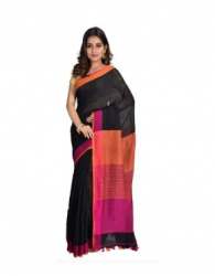 Roxyma Stylish Linen Saree