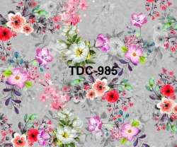 New Japan Satin Digital Printed Fabric