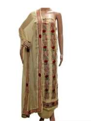 Ladies Embroidered Dress Material