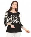 new-collection-fancy-crepe-top-for-ladies