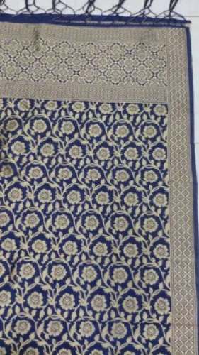 Buy Fancy Banarasi Blue Dupatta For Ladies by Labdhi Prints