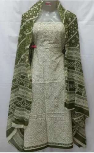 Casual Cotton Dress Material by Sakhi Cloth House