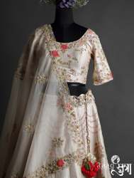 New Collection Embroidery Light Pink Lehenga Choli