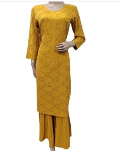 Ladies Fancy Palazzo Kurti by ADAA