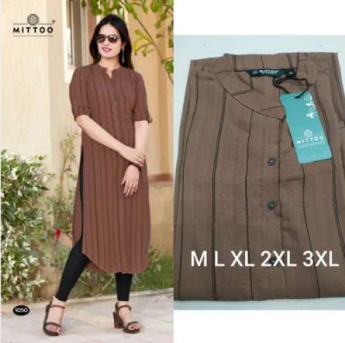 Cotton Straight Kurti