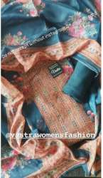 Vastra Printed Unstitched Suit