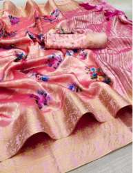Ladies Asam Silk Digital Print Saree