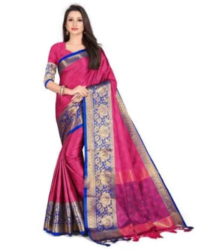 Ladies Cotton Silk Saree by Y D Creation