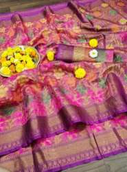 Ladies Organza Silk Saree