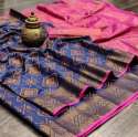 Ladies Patola Print Silk Saree thumb 1