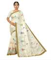 Printed  Khadi Silk Saree thumb 1