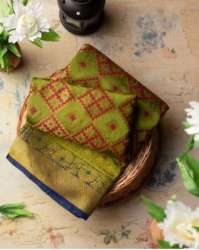 Pure Kanchipuram Silk Saree by Mahastree