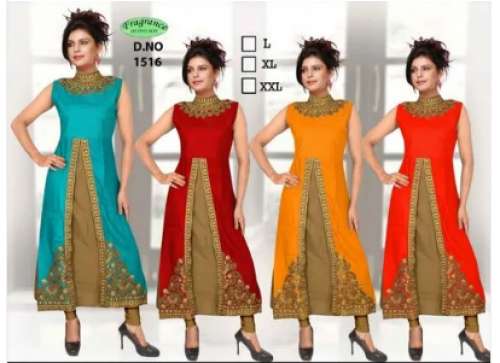 Ladies Multi Color Fancy Kurti by Kanha Trading Company