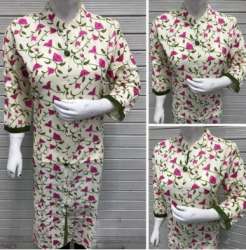 Digital Printed Cotton Kurti