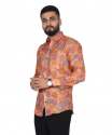 Cotton Gents Full Sleeves Printed Shirt thumb 1