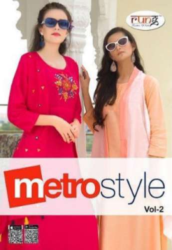 Metro Style Vol-2 Cotton Kurti by Rung