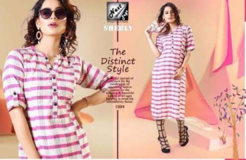 Rung Cotton printed Kurti