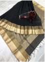 Maheshwari Half Cotton Half Silk Saree thumb 1