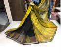 Maheshwari Silk Printed Half Half Saree thumb 1