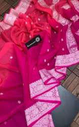 Ladies Handloom Banarasi saree