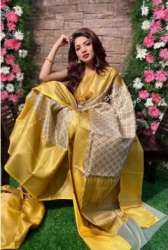 Ladies Semi Katan Soft Silk Saree