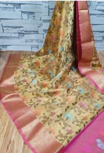 Ladies Tissue hand loom Saree