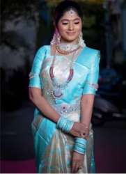 South Indian Banarasi Silk Saree