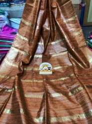 Handloom Tussar Ghicha Silk Saree