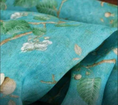 Printed Cotton Shirting Fabric by Kusum Associate